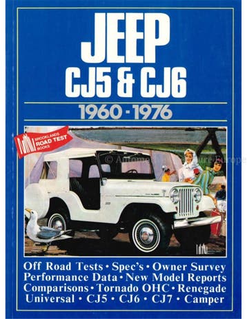 JEEP CJ5 & CJ6 1960 - 1976 ( BROOKLANDS ROAD TEST)