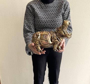 Exclusief S.Buru - sculptuur, Super XXL STATUE-signed-***BIG