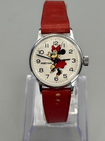 Prätina / Avronel - Seltene Minnie Mouse Sammleruhr – Walt
