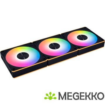 Lian Li UNI FAN CL FLEX 120 Black (3pcs), Computers en Software, Verzenden, Nieuw