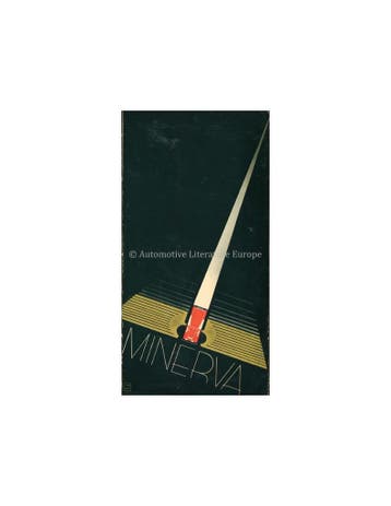 1934 MINERVA M4 12HP BROCHURE NEDERLANDS, Livres