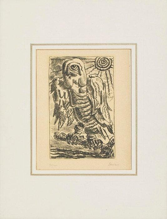 Alberto Savinio (1891–1952) - Da la nostra anima, Antiquités & Art, Antiquités | Autres Antiquités