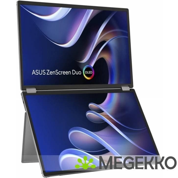 ASUS ZenScreen Duo OLED MQ149CD 14  WUXGA Zilver, Computers en Software, Monitoren, Nieuw, Verzenden