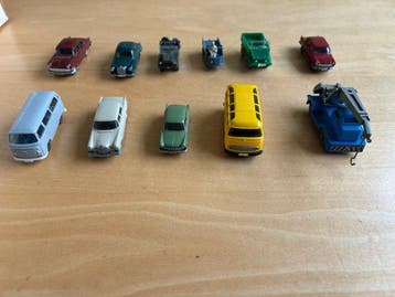 Wiking 1:87 - Modelauto (28) - assortiment van kleine