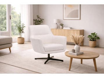 Veiling - Fauteuils Emma (set van 2) - Draaibaar - Boucle-Wi, Maison & Meubles