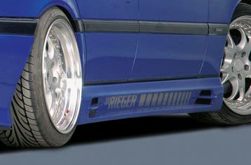 Rieger side skirt | C-Klasse (W202): 00.93-06.97 (tot model, Autos : Pièces & Accessoires, Carrosserie & Tôlerie, Verzenden