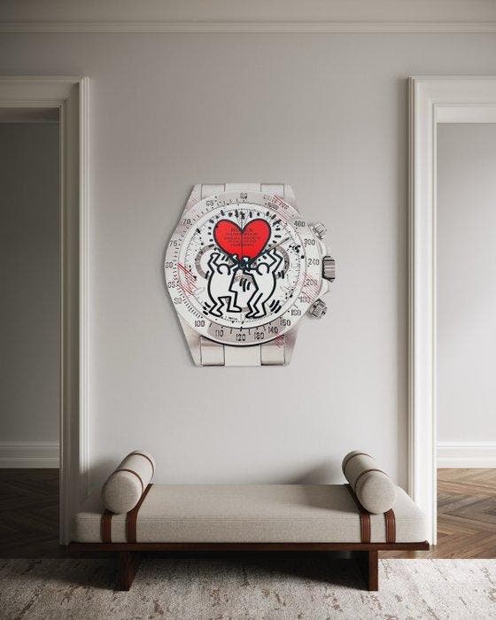 AIIROH - Rolex Watch - Keith Haring, Antiquités & Art, Art | Objets design