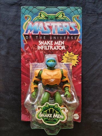 Mattel - Speelgoed Snake Men Infiltrator; Eden E-92 -