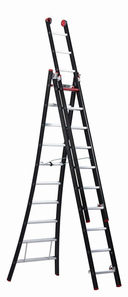 Altrex 3-delige reformladder Nevada 3×10 sporten, Bricolage & Construction, Échelles & Escaliers, Enlèvement ou Envoi