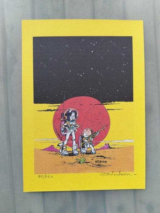 Bob Moon et Titiana T2 - En avant Mars + ex-libris - Signé -, Livres, BD