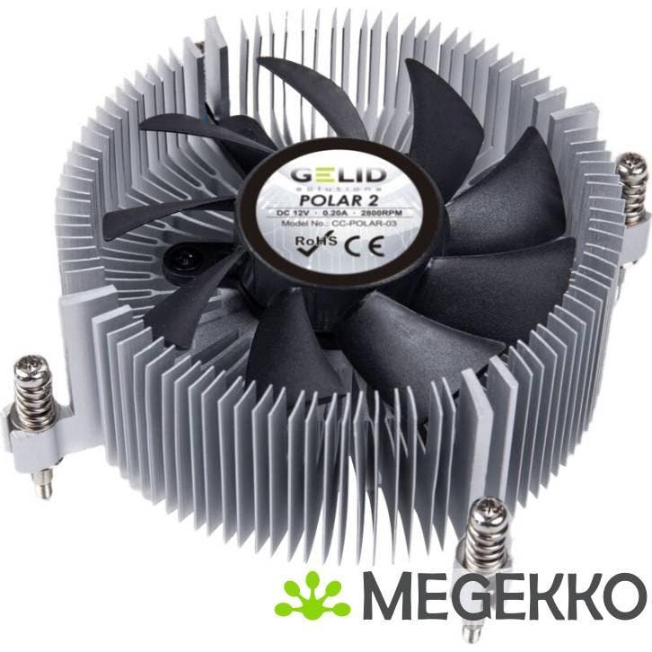 Gelid Solutions Polar 2, Informatique & Logiciels, Refroidisseurs d'ordinateur, Envoi