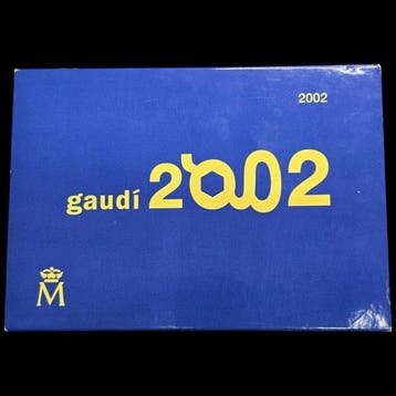 Spanje. Proof Set 2002 Gaudí