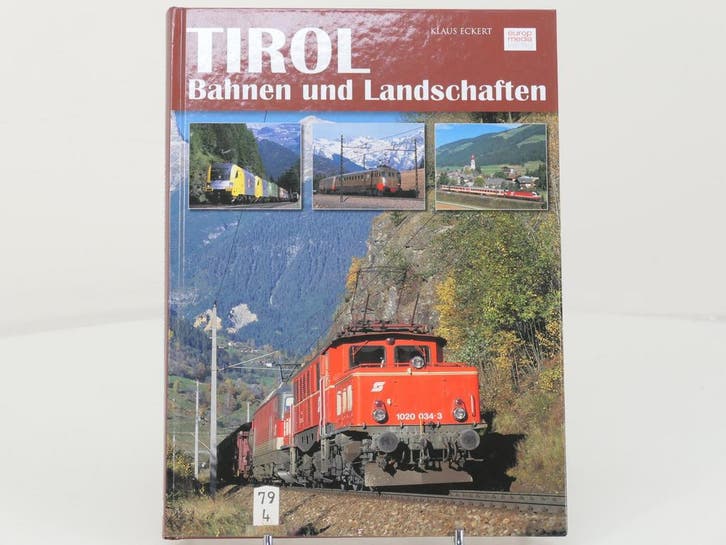 EuropMediaverlag Tirol: Bahnen Und Landschaften - Hardcov..., Livres, Transport, Enlèvement ou Envoi