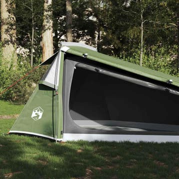 vidaXL Tunneltent 2-persoons waterdicht groen, Verzenden, Nieuw