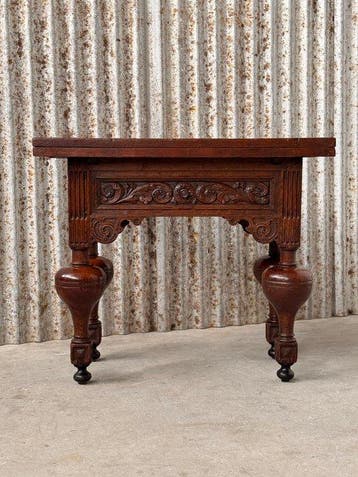 Middentafel - Eik - Prachtige was patina