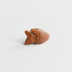 Centraal-Aziatische kuststammen agaat XS Fish Bead Talisman