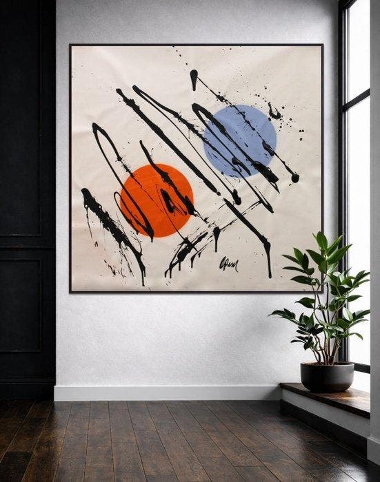 Giuseppe Panzica - Vol. 3610 - (100x100 XXL), Antiek en Kunst, Kunst | Schilderijen | Modern