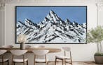 VOLHA - Snowy mountains -XXL-Handmade