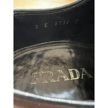 Prada - Veterschoenen - Maat: EU 41, Nieuw