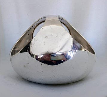 Mid 20th Century Modernist Design - Centre de table - Argent