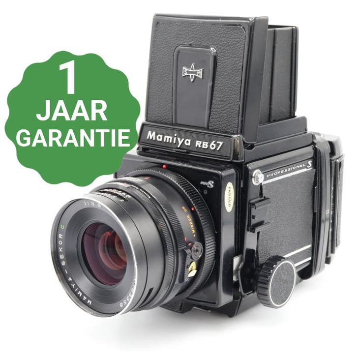 10% korting | Mamiya RB67 Pro S + Sekor C 90mm F/3.8 |, Audio, Tv en Foto, Foto | Lenzen en Objectieven, Zo goed als nieuw, Verzenden