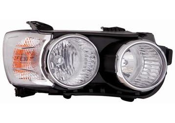 Chevrolet Aveo 2011+ Chroom Koplamp Rechts (Koplampen), Auto-onderdelen, Verzenden, Nieuw