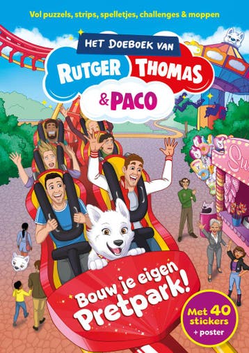 Het doeboek van Rutger, Thomas & Paco / De avonturen van, Boeken, Verzenden, Zo goed als nieuw, Rutger Vink