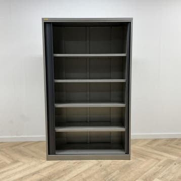 Ahrend roldeurkast vv 4 legborden (hxbxd) 197x120x45 cm