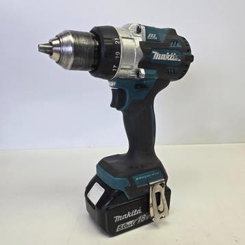 Makita DDF486 Accuboormachine incl. Accu 5Ah | Nette Staat, Bricolage & Construction, Ophalen of Verzenden