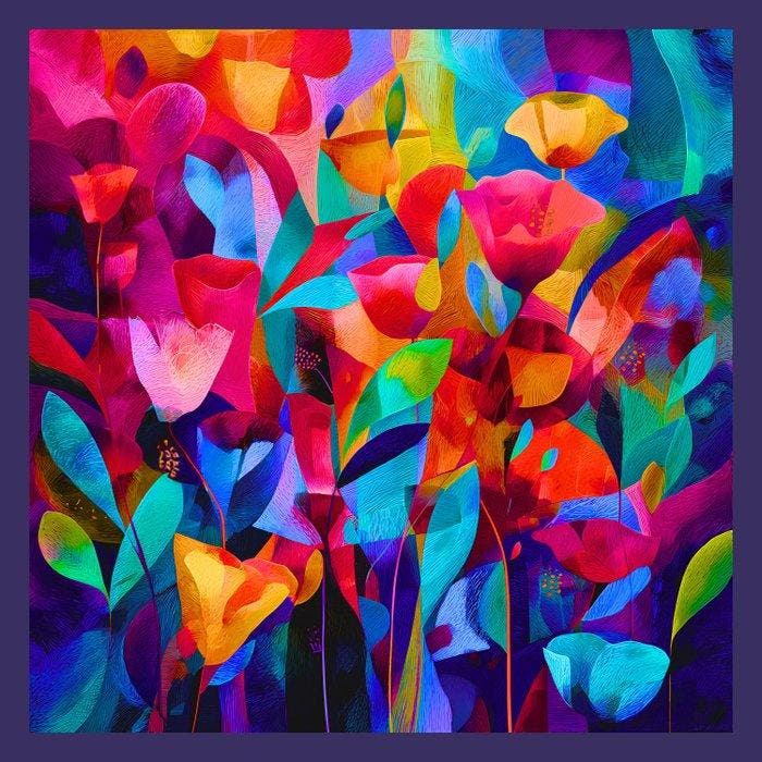 Marta Ellie (1985) - Floral Voltage XXL, Antiek en Kunst, Kunst | Designobjecten