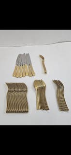 Sambonet, Broggi - Ménagère (72) - Plaqué or