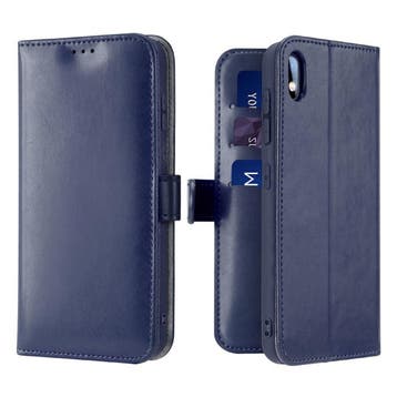 Xiaomi Redmi 9A Leren Flip Case Portefeuille - PU Leer, Verzenden