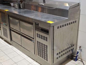 Koelwerkbank met saladette Coreco MFEI70-135-R2, Nieuw in verpakking