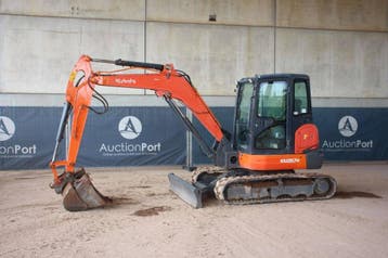 Veiling: Rupsgraafmachine Kubota KX165-5 Diesel 35.5kW 2016, Ophalen