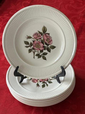 Wedgwood - Service de dîner (6) - Briar Rose - Porcelaine à