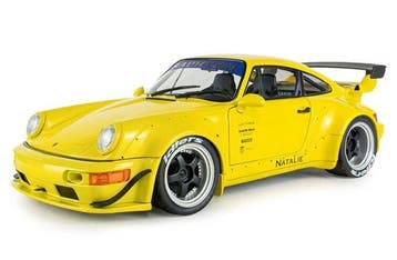 Porsche 911 RWB Bodykit 23 Natali Yellow (993) - 1:18 -, Nieuw