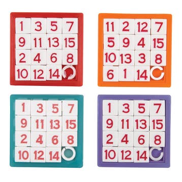 Uitdeelcadeautjes Getallen Puzzels 21cm 4st, Verzenden