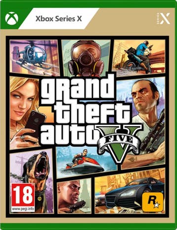 Grand Theft Auto V GTA 5 (Xbox series X tweedehands game), Games en Spelcomputers, Ophalen of Verzenden, Nieuw