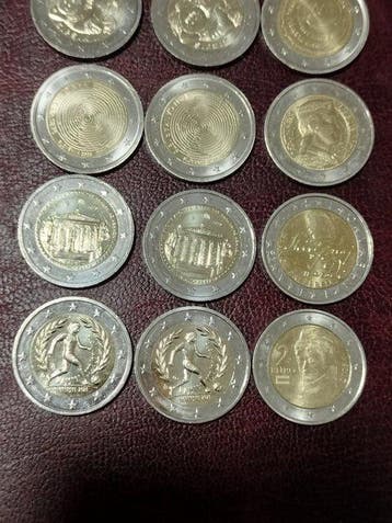 Europa. 2 Euro 2014/2026 (15 coins) (Zonder minimumprijs)
