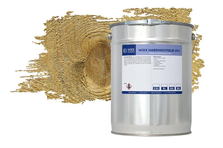 Wixx Hardhoutolie UV+ Blank | Naturel 1L, Doe-het-zelf en Bouw, Verf, Beits en Lak, Nieuw, Verzenden