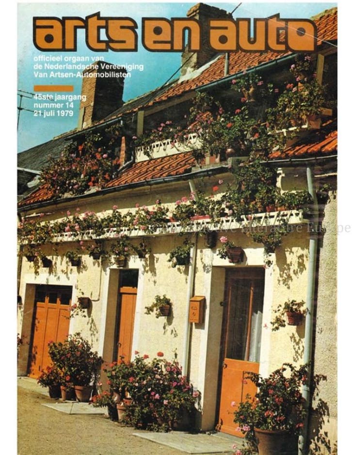 1979 ARTS EN AUTO MAGAZINE 14 NEDERLANDS, Boeken, Auto's | Folders en Tijdschriften, Ophalen of Verzenden