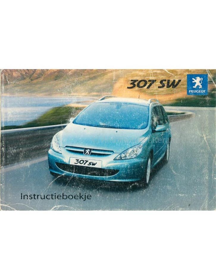 2004 PEUGEOT 307 SW INSTRUCTIEBOEKJE NEDERLANDS, Auto diversen, Handleidingen en Instructieboekjes