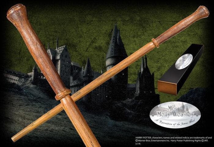 Harry Potter Toverstaf Molly Weasley, Verzamelen, Harry Potter, Nieuw, Ophalen of Verzenden