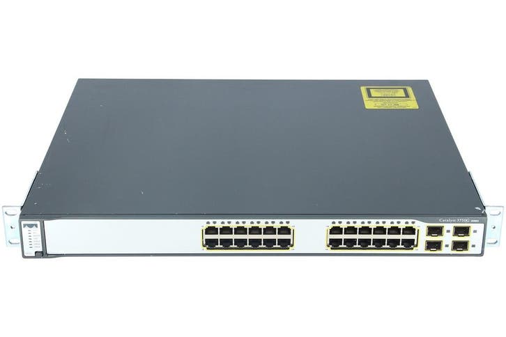 Cisco Catalyst C3750G WS-C3750G-24TS-S1U, Informatique & Logiciels, Commutateurs réseau, Enlèvement ou Envoi