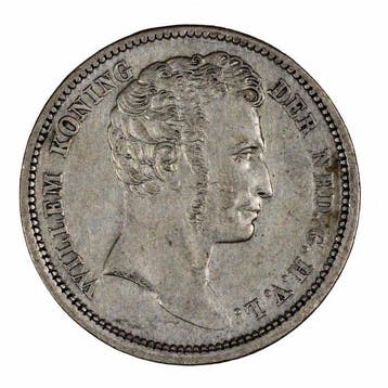 Nederlands-Indië. Willem I. 1/4 Gulden ¼ Gulden 1826 –