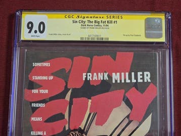 Sin City: The Big Fat Kill #1 - Signed by Frank Miller - 1
