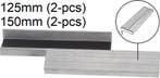 Bgs Technic 2-delige Bench Vise Jaw Protector, Aluminium, 12, Verzenden, Nieuw