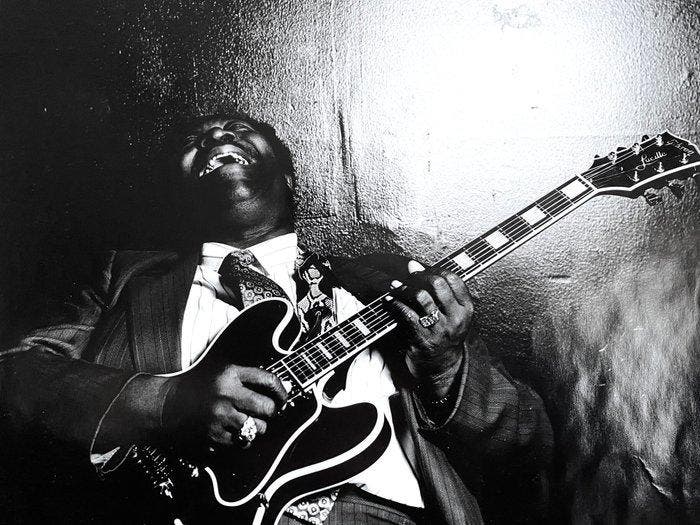 Morris Lane - B.B. King, Antiquités & Art, Art | Objets design