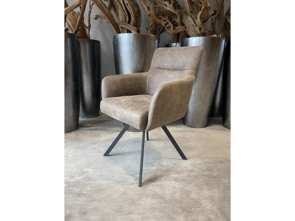 Veiling - Eetkamerstoel Manur (set van 6) Microvezel stof -, Maison & Meubles, Chaises