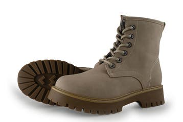 Studio London Veterboots in maat 40 Beige, Kleding | Dames, Verzenden, Overige typen, Zo goed als nieuw, Studio London